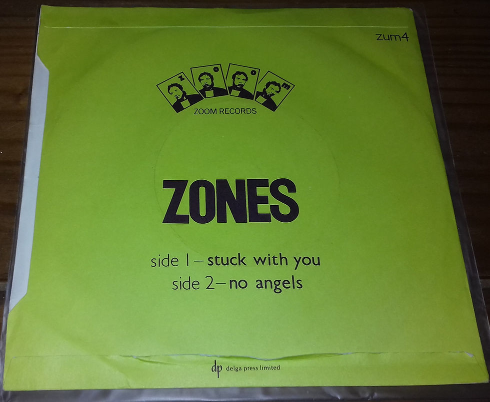 ภาพขนาดย่อ: Zones  - Stuck With You (7", Single) (Zoom Records)