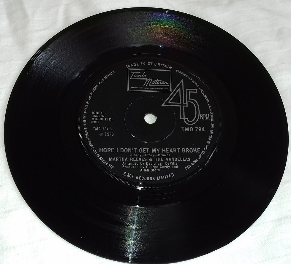 Miniature : Martha Reeves & The Vandellas - Bless You (7", Single, Sol) (Tamla Motown)
