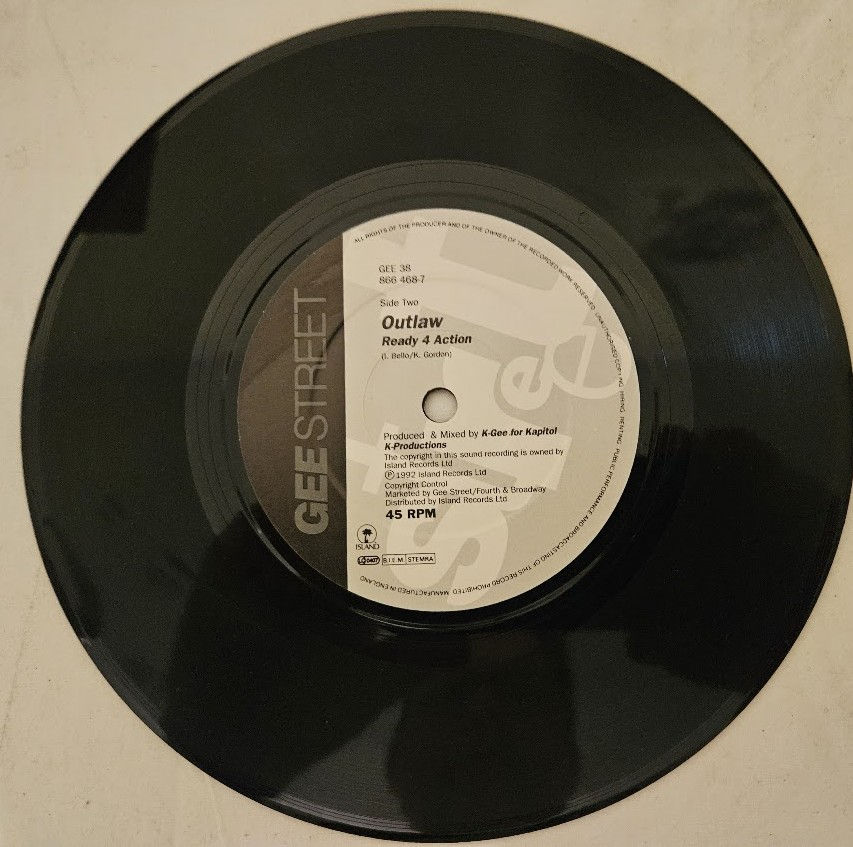 Thumbnail: Outlaw* - Party Time (7") (Gee Street)