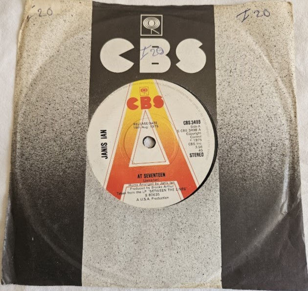 Janis Ian - At Seventeen / Stars (7", Single, Promo, Sol) (CBS, CBS)