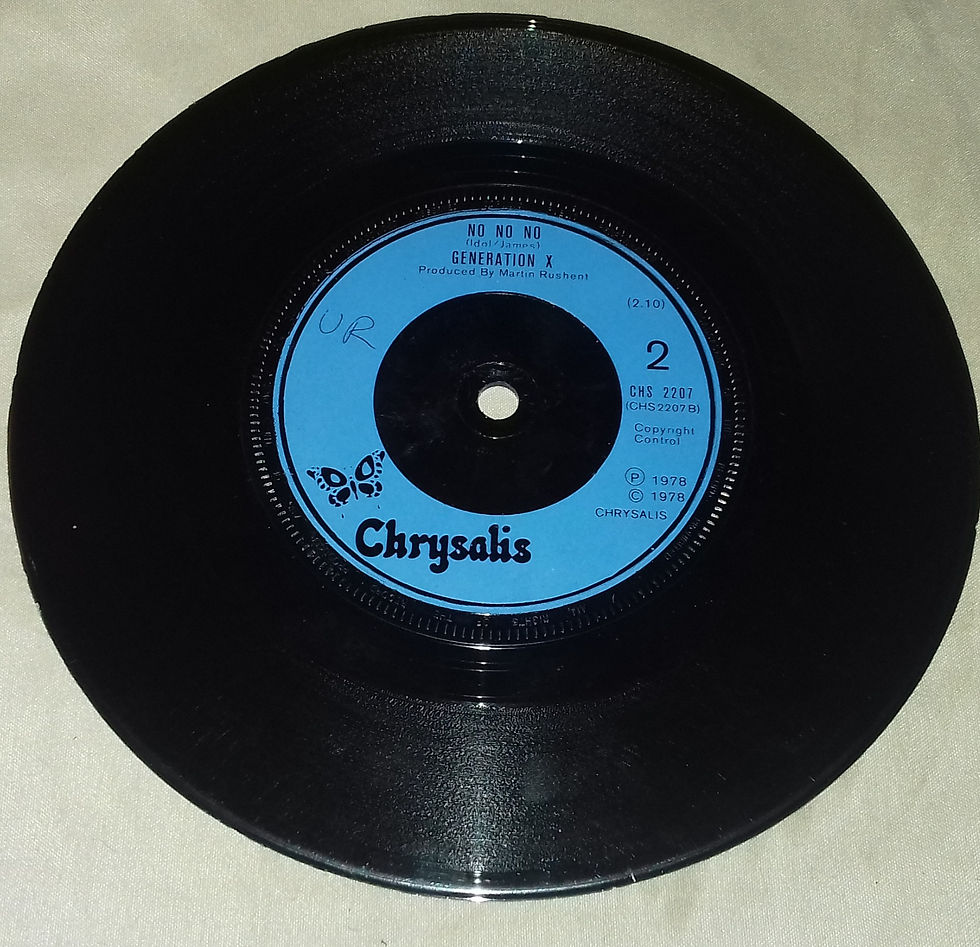 Miniature : Generation X  - Ready Steady Go (7", Single) (Chrysalis)