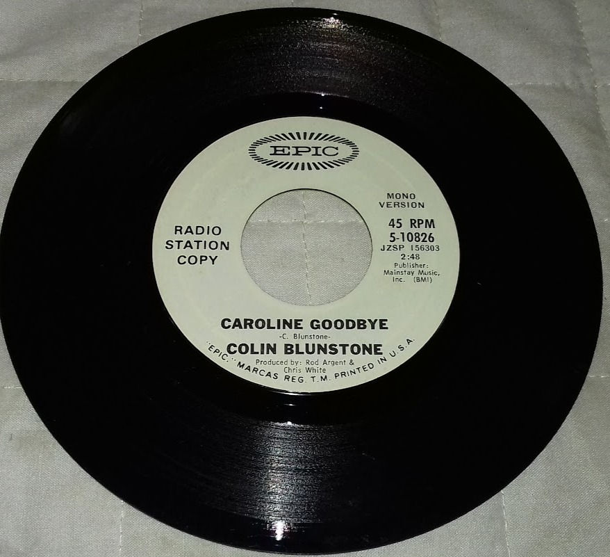 Colin Blunstone - Caroline Goodbye (7", Single, Promo) (Epic)