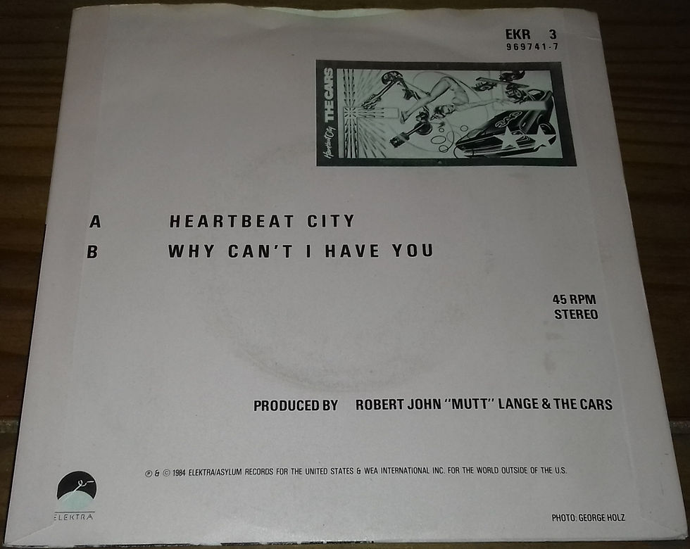 Miniaturbild: The Cars - Heartbeat City (7", Single) (Elektra, Elektra)