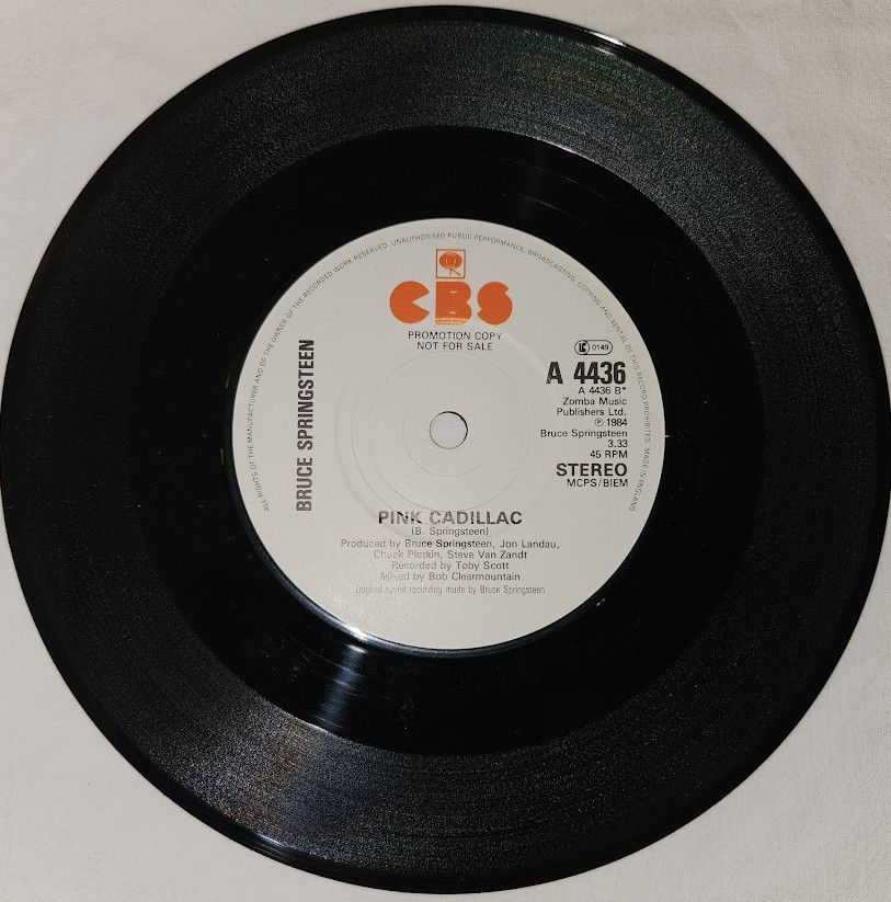 サムネイル： Bruce Springsteen - Dancing In The Dark (7", Single, Promo) (CBS)