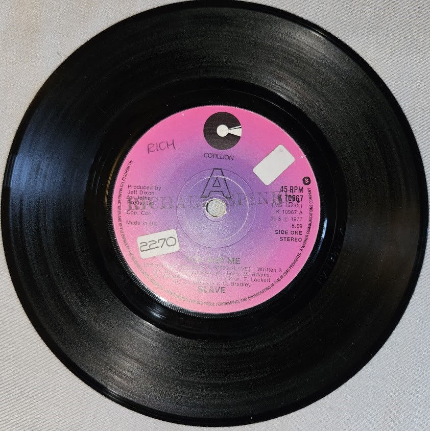 Slave - You And Me (7") (Cotillion)