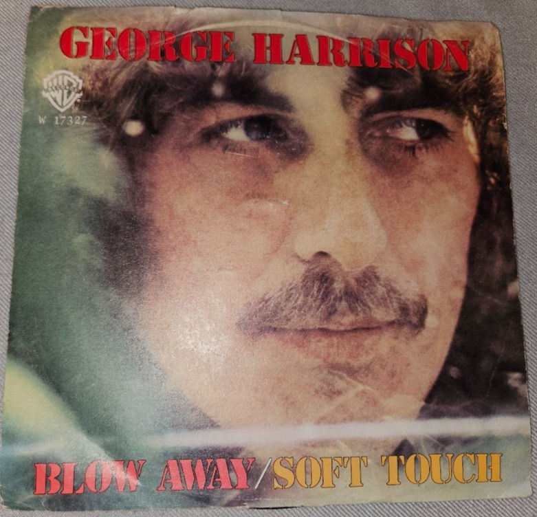 George Harrison - Blow Away / Soft Touch (7") (Dark Horse Records)