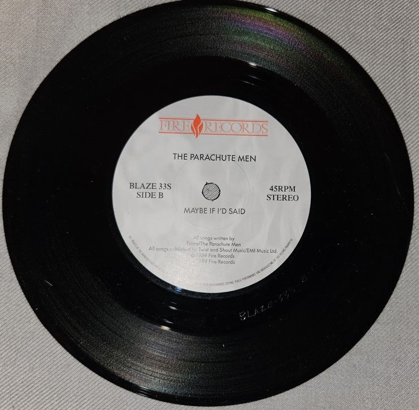 Miniature : The Parachute Men - Leeds Station (7", Single) (Fire Records)