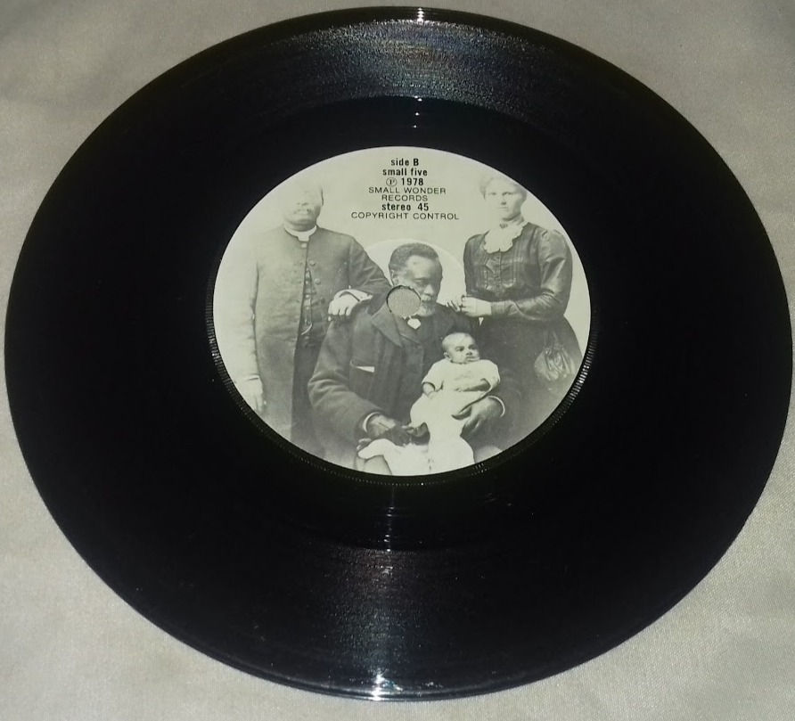 Thumbnail: Menace  - G.L.C. (7", Whi) (Small Wonder Records, Small Wonder Records)