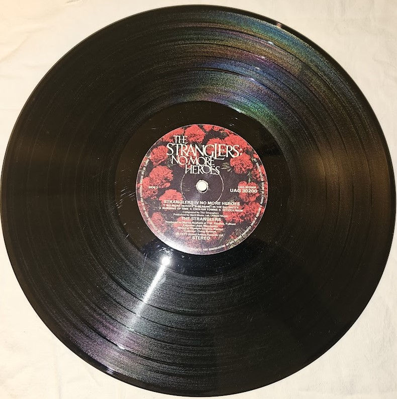 ภาพขนาดย่อ: The Stranglers - No More Heroes (LP, Album) (United Artists Records)