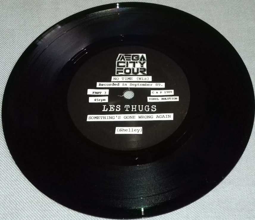 Mega City Four / Les Thugs / Hard-Ons / Bomb Disneyland - Untitled (7") (Vinyl S