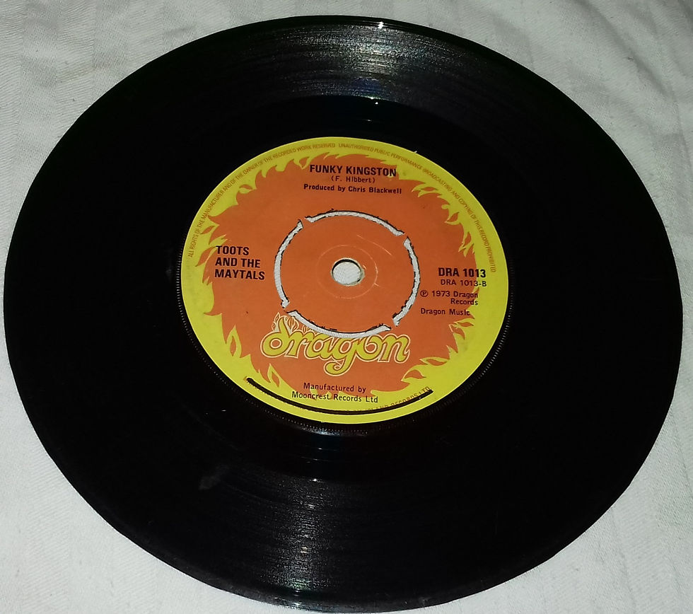 Toots & The Maytals - Funky Kingston / Country Road (7", Single) (Dragon (2))