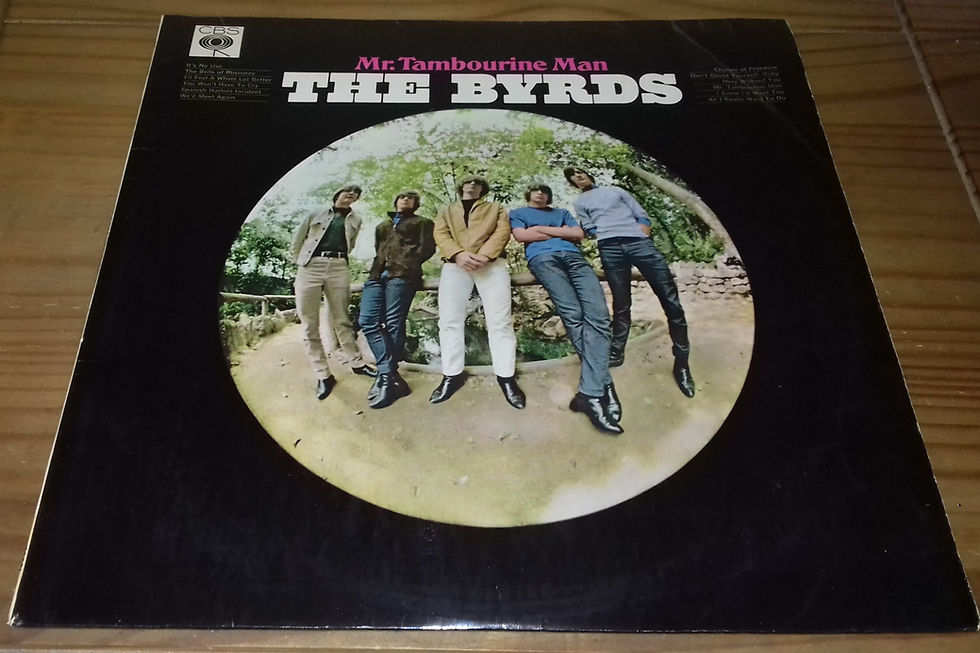 The Byrds - Mr. Tambourine Man (LP, Album, Mono) (CBS)
