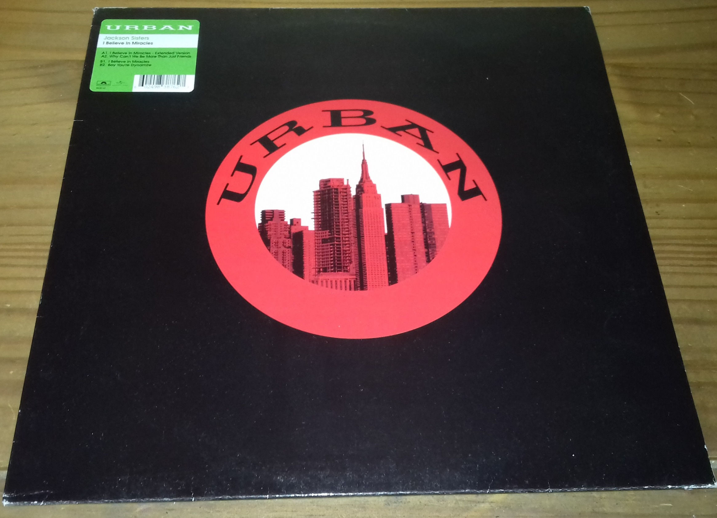 Jackson Sisters - I Believe In Miracles (12") (Urban (2))