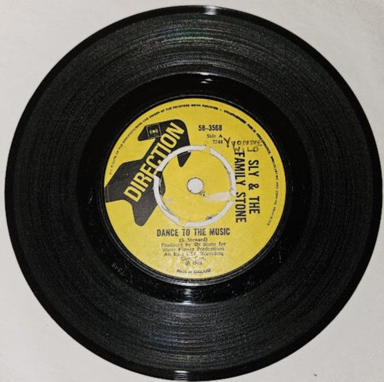 Sly & The Family Stone - Dance To The Music (7", Single, 4-P) (Direction)