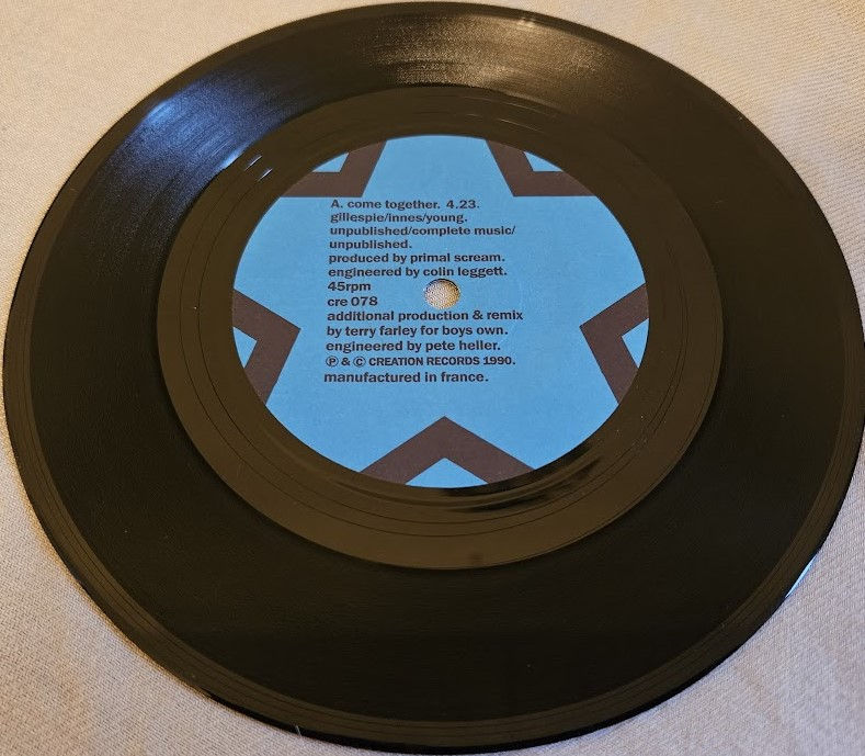 Miniatura: Primal Scream - Come Together (7", Single) (Creation Records, Creation Records)