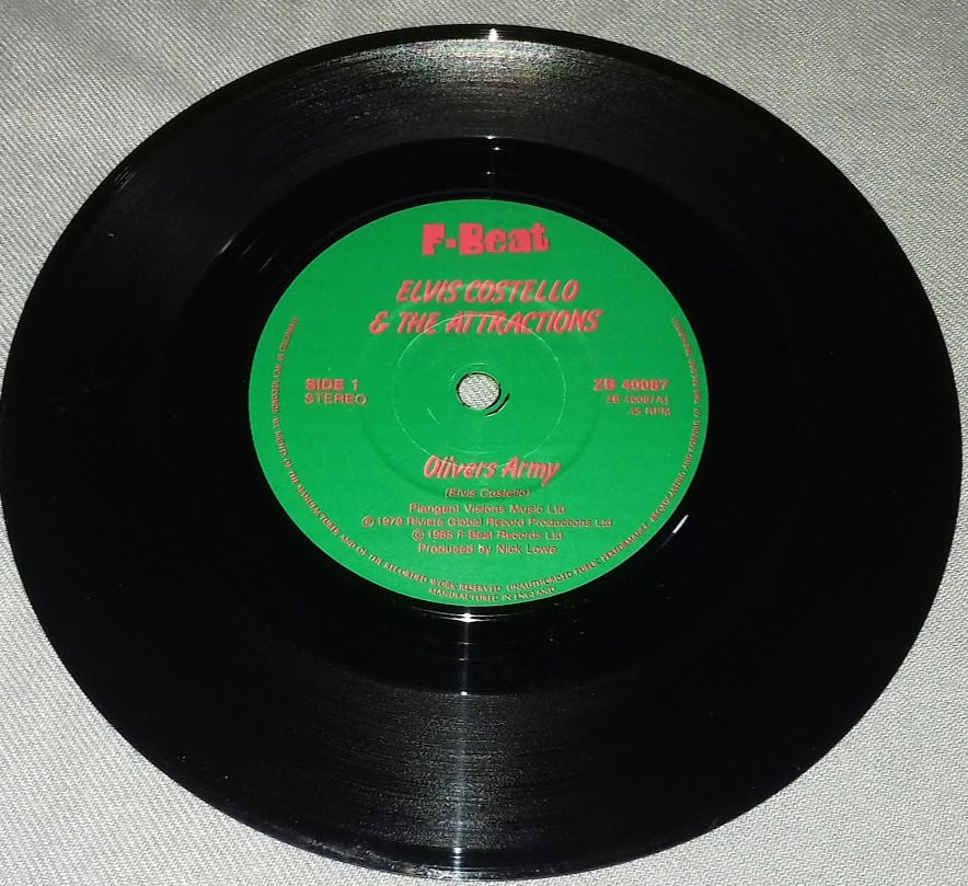 Thumbnail: Elvis Costello And The Attractions* - Green Shirt (2x7", Ltd) (F-Beat, F-Beat)