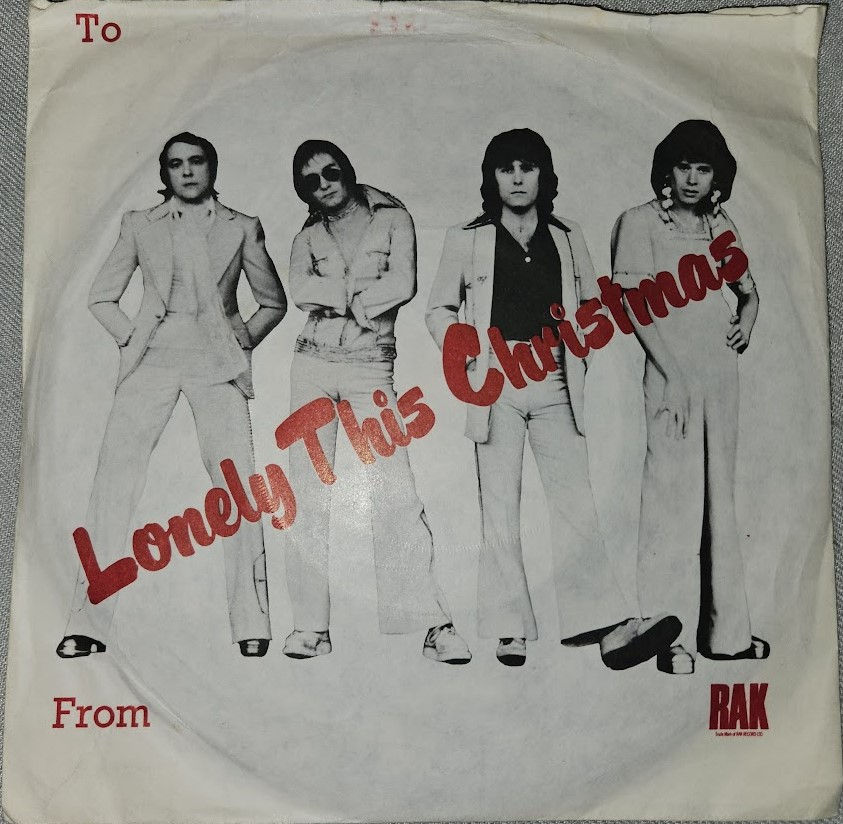 Mud - Lonely This Christmas (7", Single) (RAK)