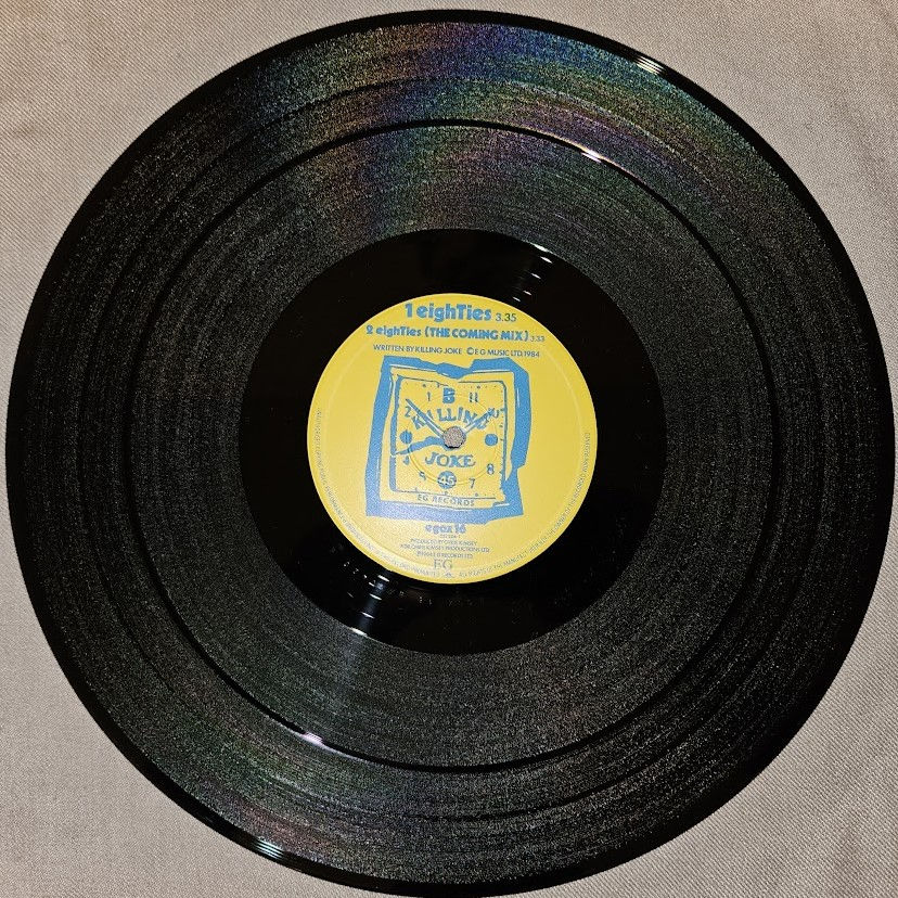 Miniaturbild: Killing Joke - Eighties (12", Single) (EG, EG)