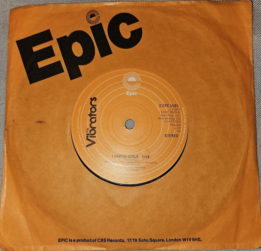 The Vibrators - London Girls / Stiff Little Fingers (7", Single, Com) (Epic, Epi