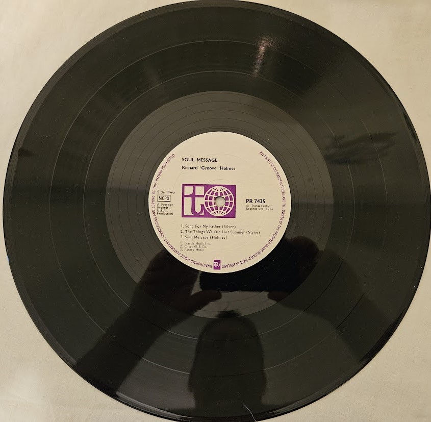 Thumbnail: Richard "Groove" Holmes - Soul Message (LP, Album) (Transatlantic Records)