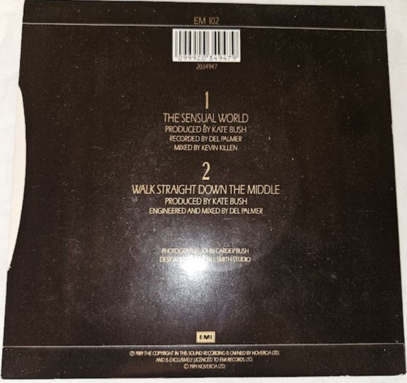サムネイル： Kate Bush - The Sensual World (7", Single, Pap) (EMI, EMI)