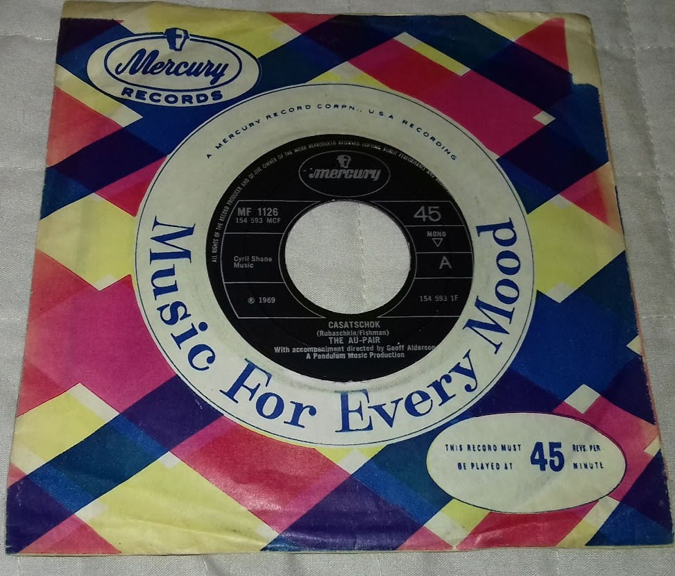 The Au-Pair - Casatschok (7", Single, Mono) (Mercury)