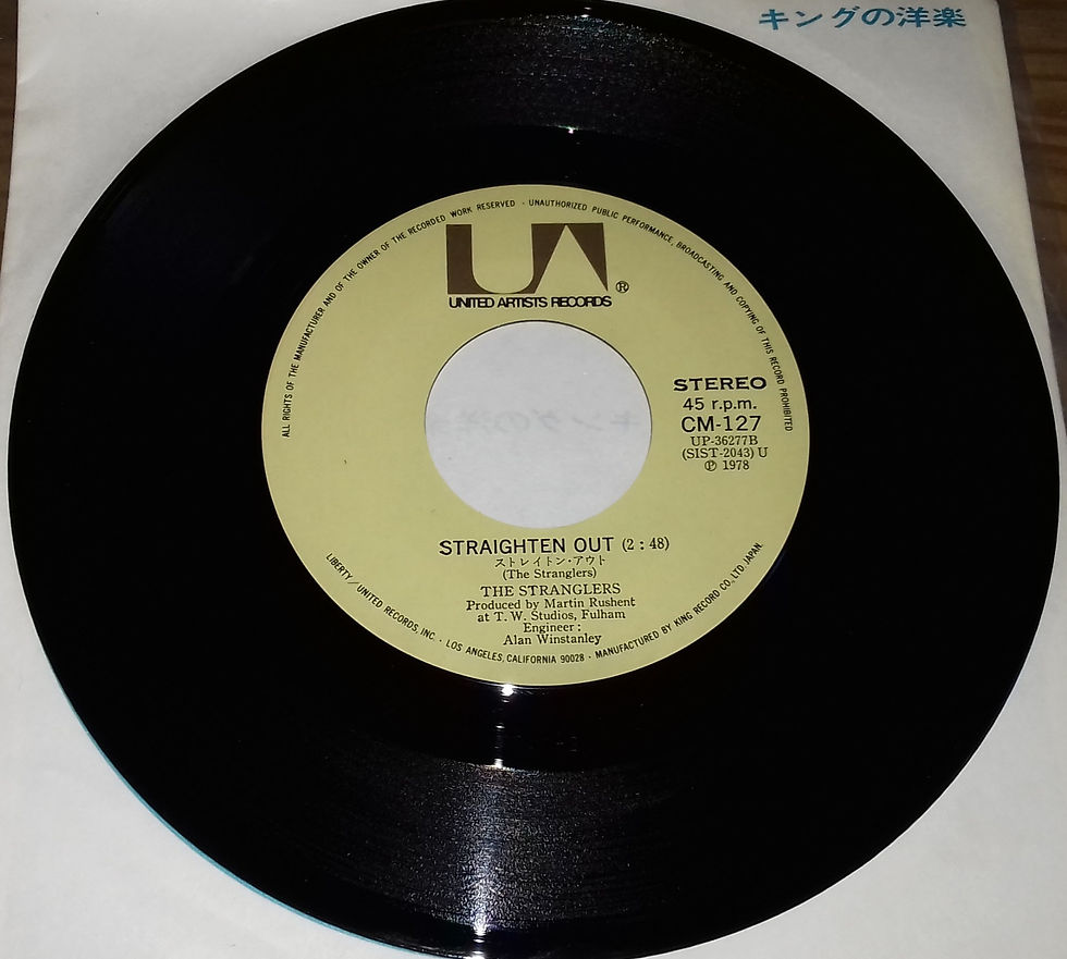 Thumbnail: The Stranglers - Something Better Change / Straighten Out (7", RE) (United Arti