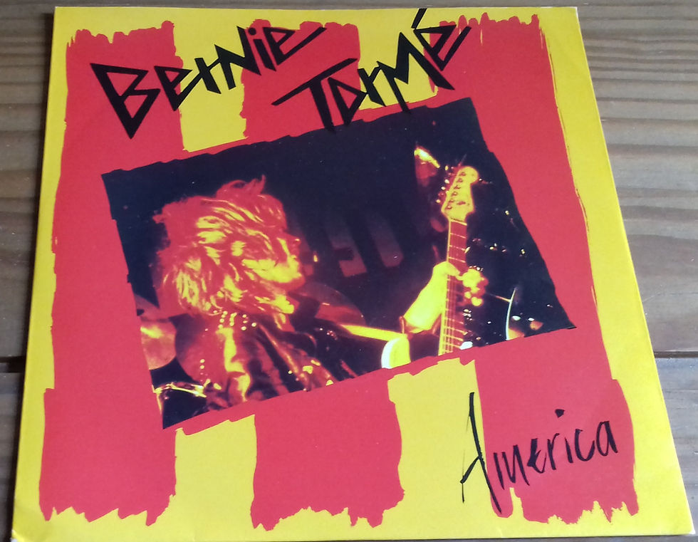 Bernie Tormé - America (7") (Kamaflage Records)