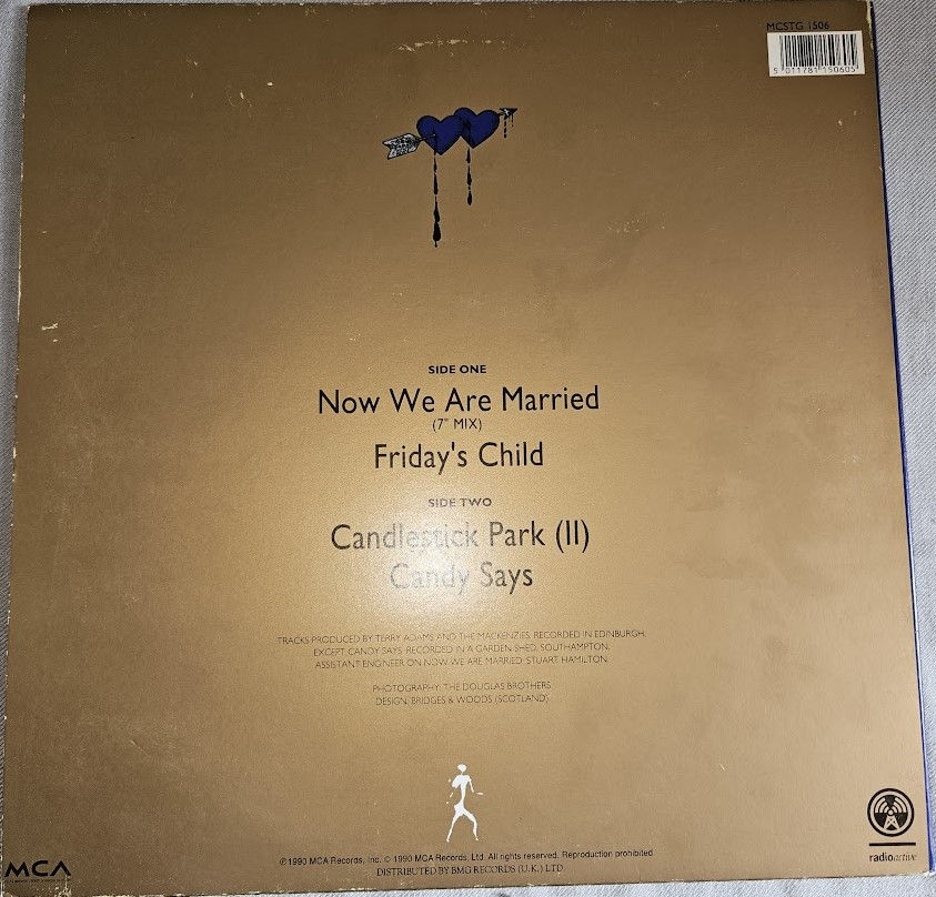 Miniatyrbild: Goodbye Mr. Mackenzie - Now We Are Married (12", Single, Ltd, Gat) (MCA Records)