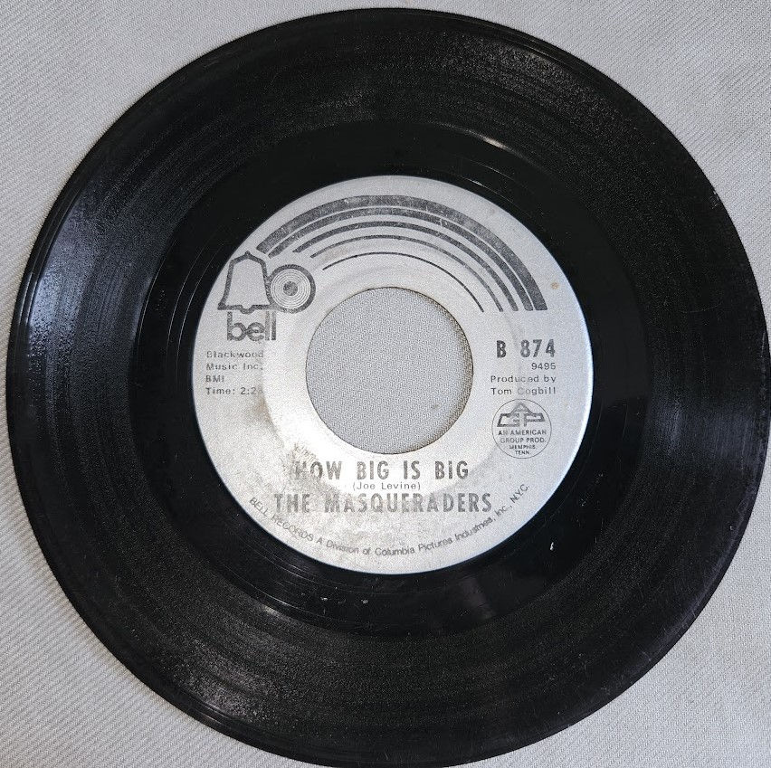 The Masqueraders - How Big Is Big (7", Single) (Bell Records)