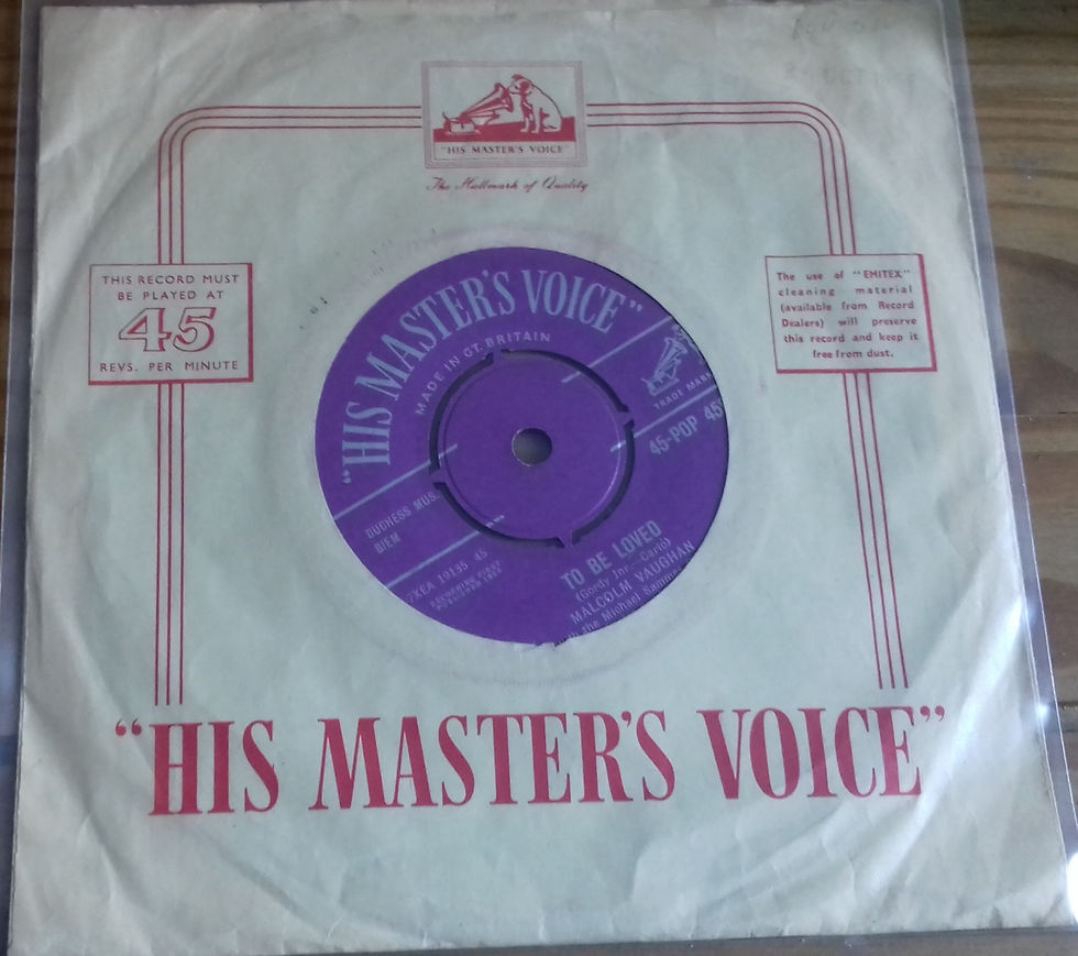 Thumbnail: Malcolm Vaughan - To Be Loved (7") (His Master's Voice)