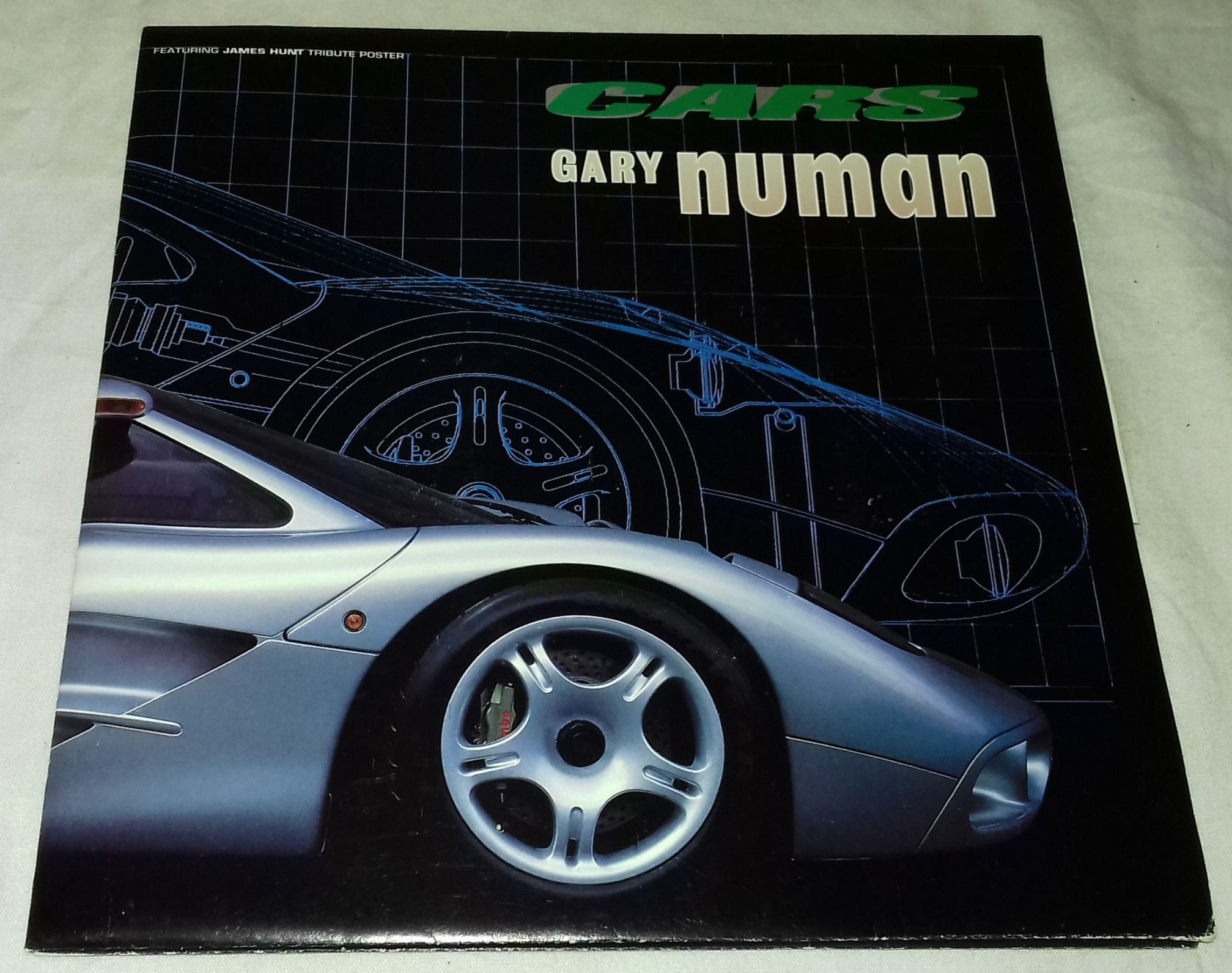 Gary Numan - Cars (7", Single, Pos) (Beggars Banquet)