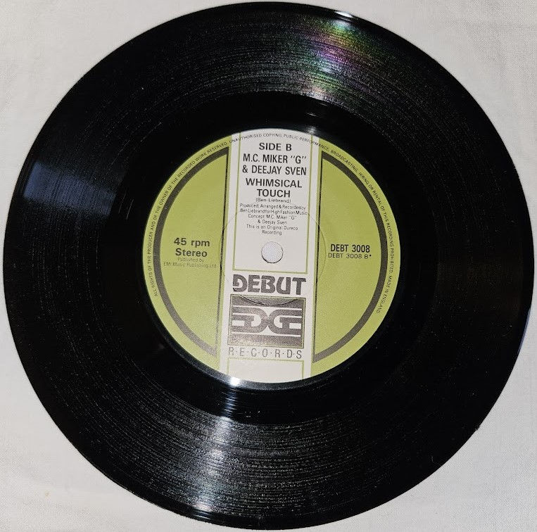 Thumbnail: M.C.Miker 'G' & Deejay Sven* - Holiday Rap (7", Single, Sol) (Debut Edge Records