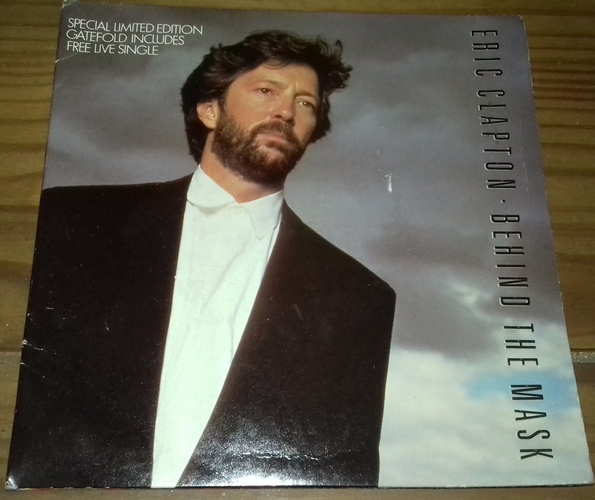 Eric Clapton - Behind The Mask (2x7", Single, Gat) (Warner Bros. Records, Warner