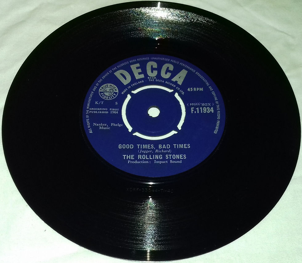 Miniatyrbild: The Rolling Stones - It's All Over Now (7", Single) (Decca)