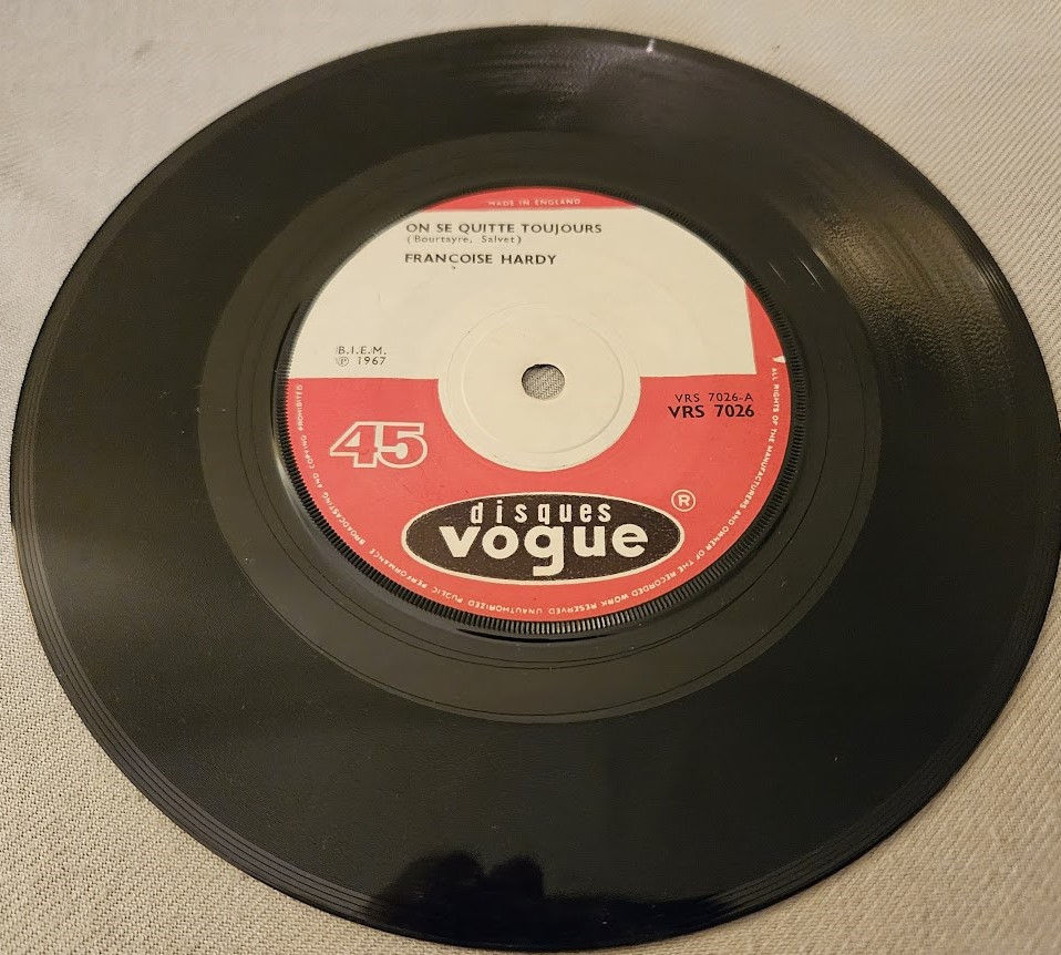 Francoise Hardy* - On Se Quitte Toujours / Les Petits Garçons (7", Sol) (Disques