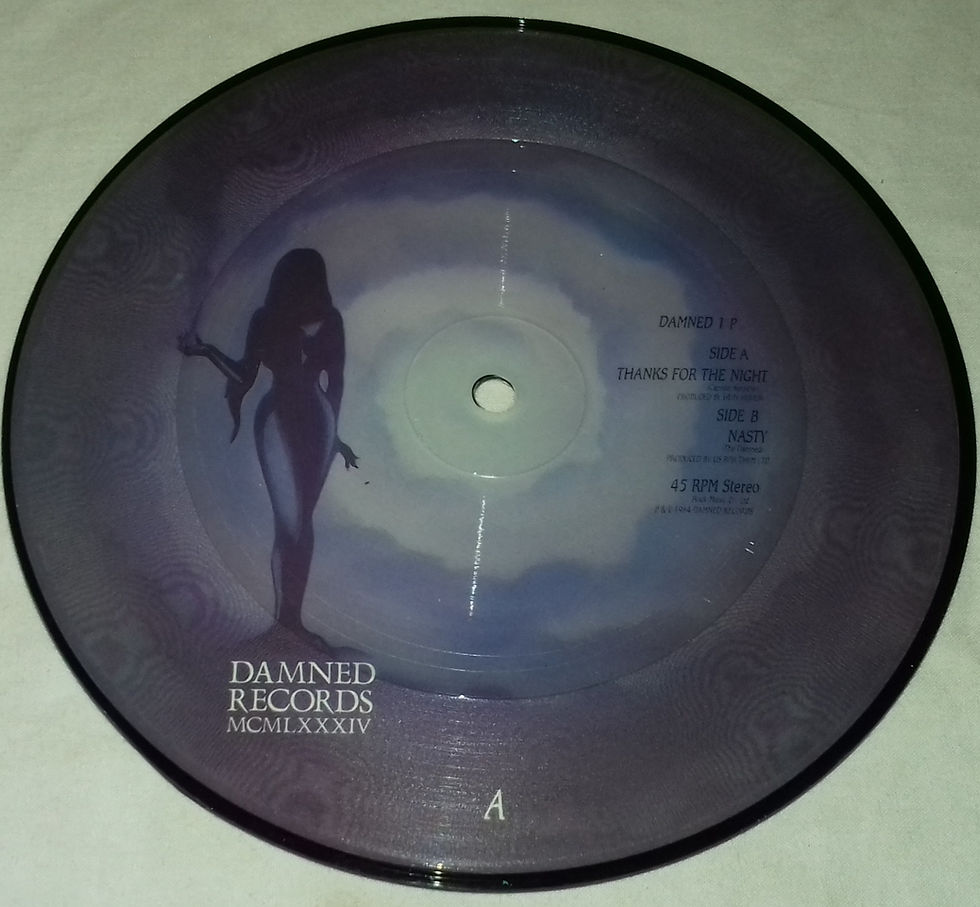 The Damned - Thanks For The Night (7", Single, Ltd, Pic) (Damned Records)