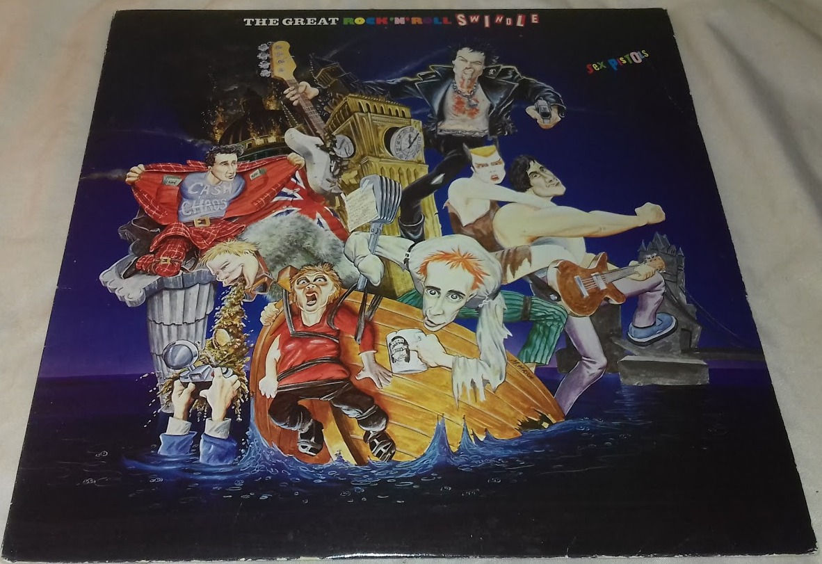 Sex Pistols - The Great Rock 'N' Roll Swindle (LP, Comp) (Virgin, Virgin)