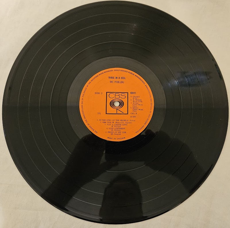 サムネイル： The Peddlers - Three In A Cell (LP, Mono) (CBS)