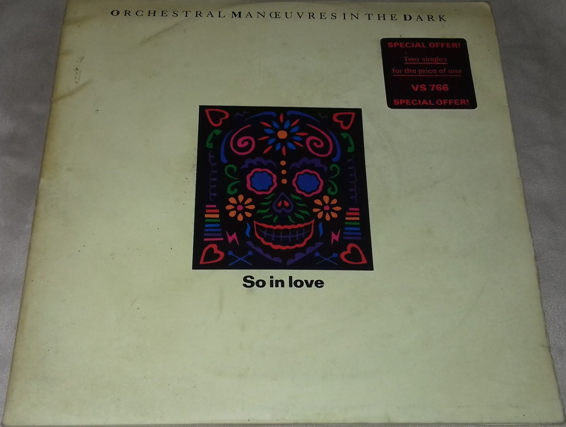 Orchestral Manœuvres In The Dark* - So In Love (2x7", Single, Ltd, Gat) (Virgin)