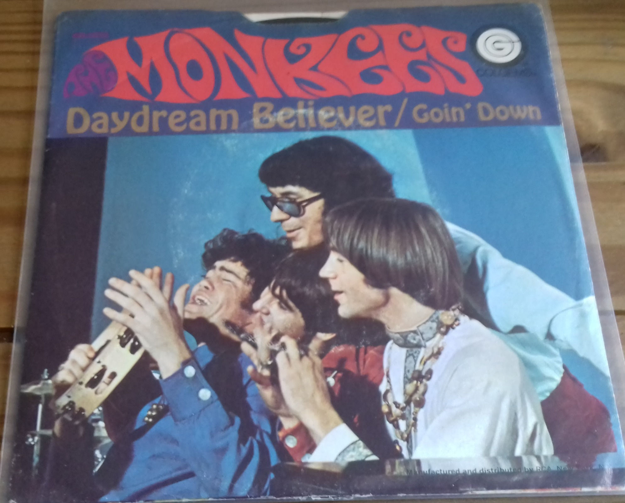 The Monkees - Daydream Believer (7", Single) (Colgems)