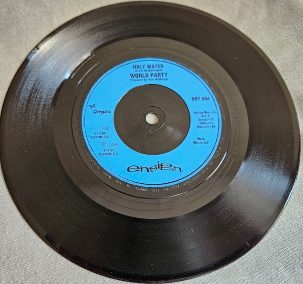 Miniatura: World Party - Private Revolution (7", Single) (Ensign, Chrysalis)