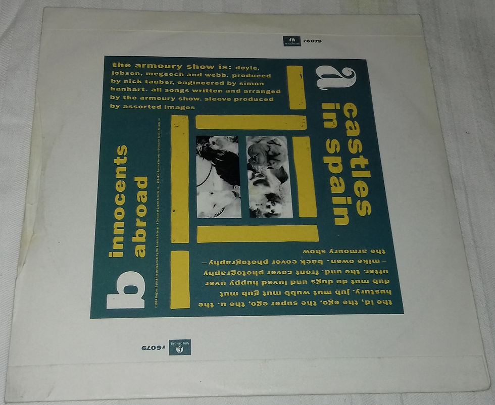 Miniatura: The Armoury Show - Castles In Spain (7") (Parlophone)