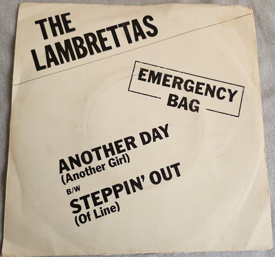 The Lambrettas - Another Day (Another Girl) (7", Single) (The Rocket Record Comp