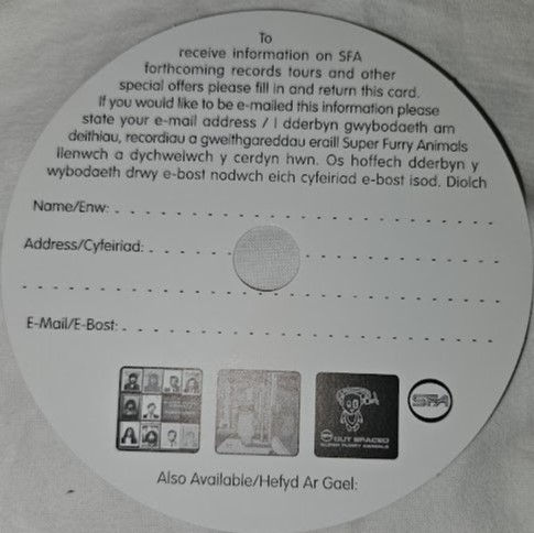 Miniaturbild: Super Furry Animals - Fire In My Heart (7", Single) (Creation Records)
