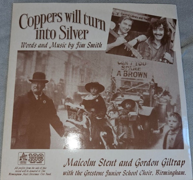 Gordon Giltrap & Malcolm Stent - Coppers Will Turn Into Silver (7") (The Birming