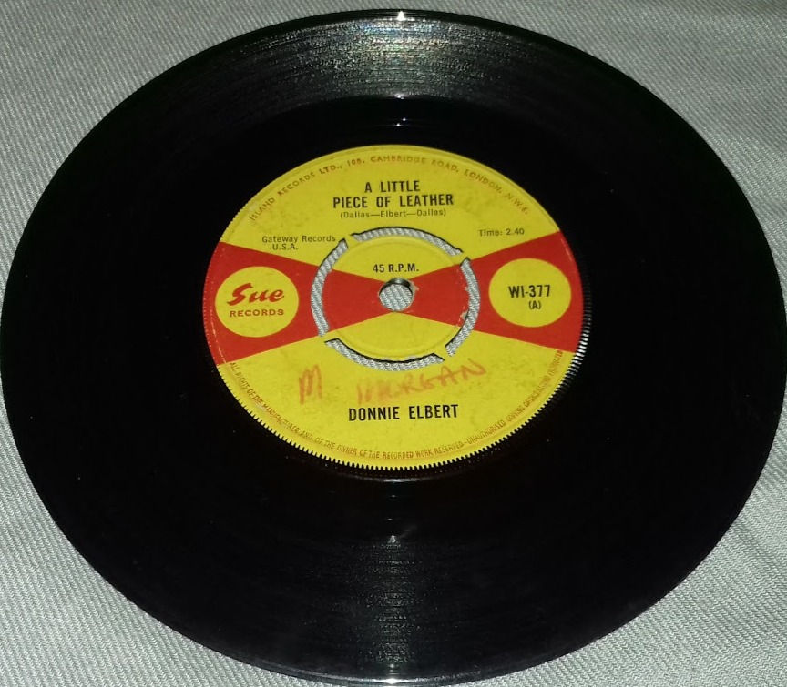 Donnie Elbert - A Little Piece Of Leather / Do Wat'cha Wanna (7", Single, 4-p) (