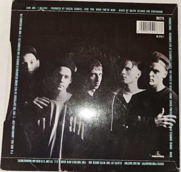 ภาพขนาดย่อ: EMF - I Believe (7", Single, Pap) (Parlophone, Parlophone)