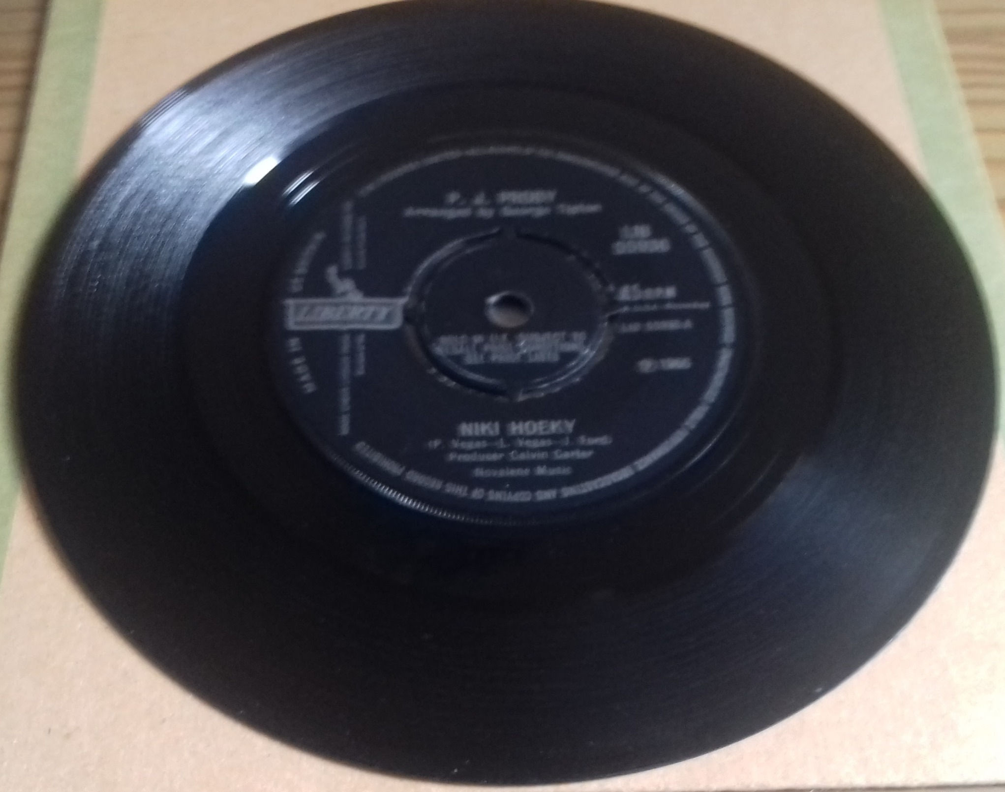 P.J. Proby - Niki Hoeky / Good Things Are Coming My Way (7", 4-P) (Liberty)