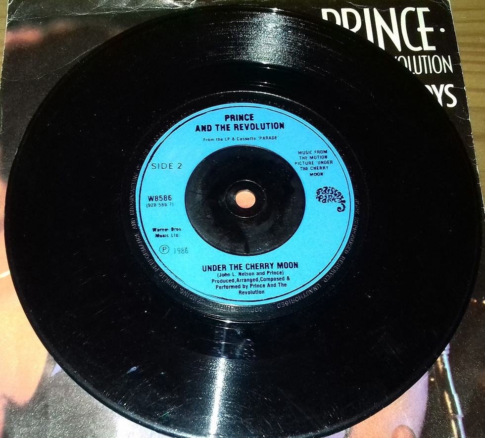 תמונה ממוזערת: Prince And The Revolution - Girls & Boys (7", Single, Blu) (Paisley Park)